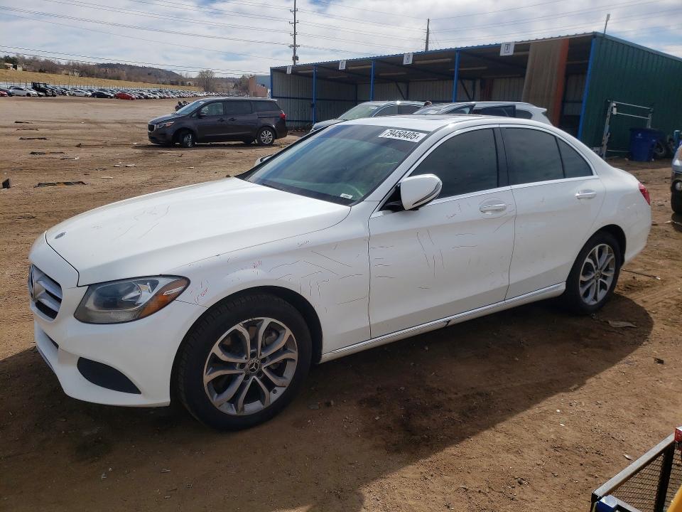 2018 MERCEDES-BENZ C — VIN 55SWF4KB0JU248202