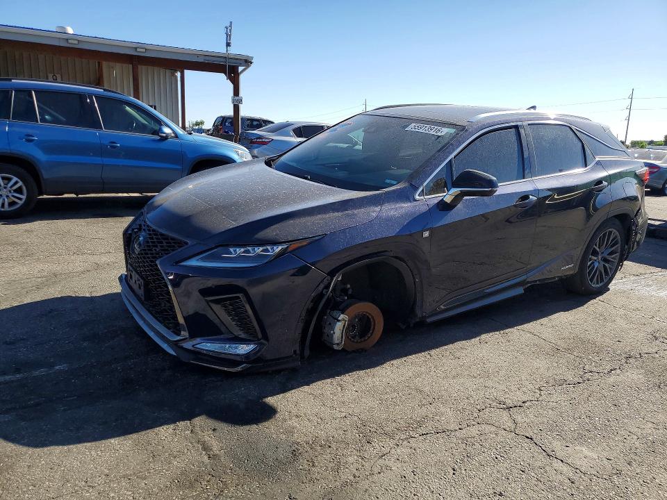 2021 LEXUS RX — VIN 2T2YGMDA5MC071937