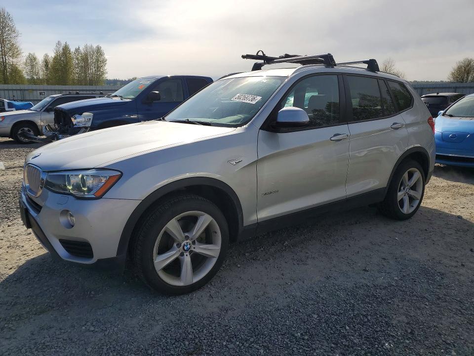 2017 BMW X3 — VIN 5UXWX9C53H0T07402
