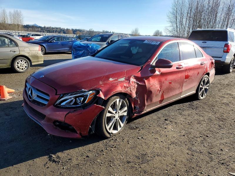 2016 MERCEDES-BENZ C — VIN 55SWF4KB6GU178780