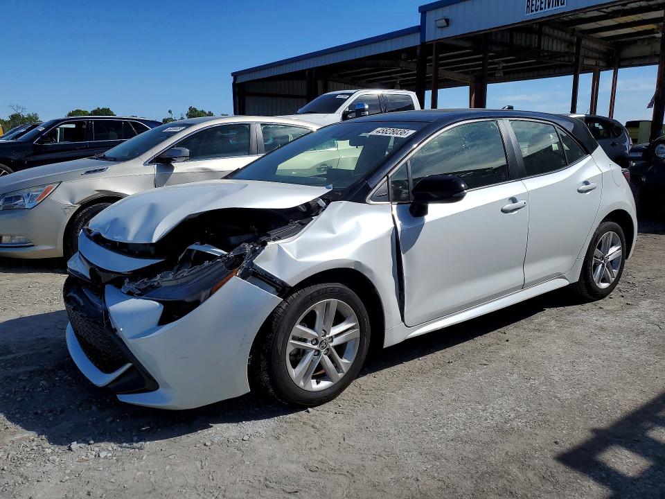 2022 TOYOTA COROLLA HATCHBACK — VIN JTNB4MBE3N3167287