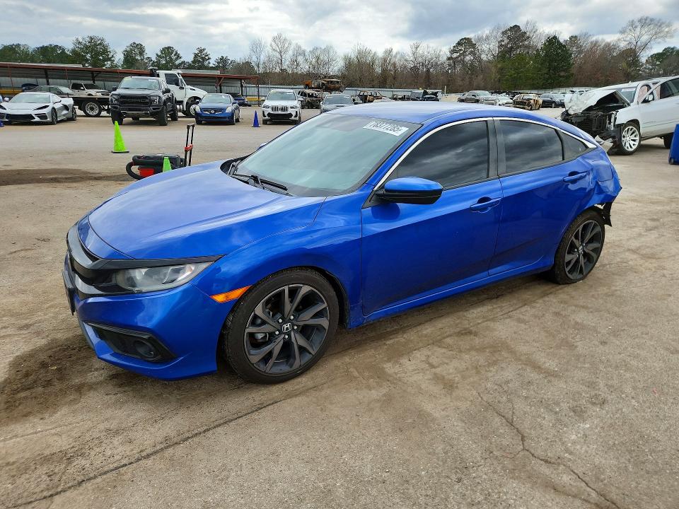 2021 HONDA CIVIC — VIN 19XFC2F87ME202874