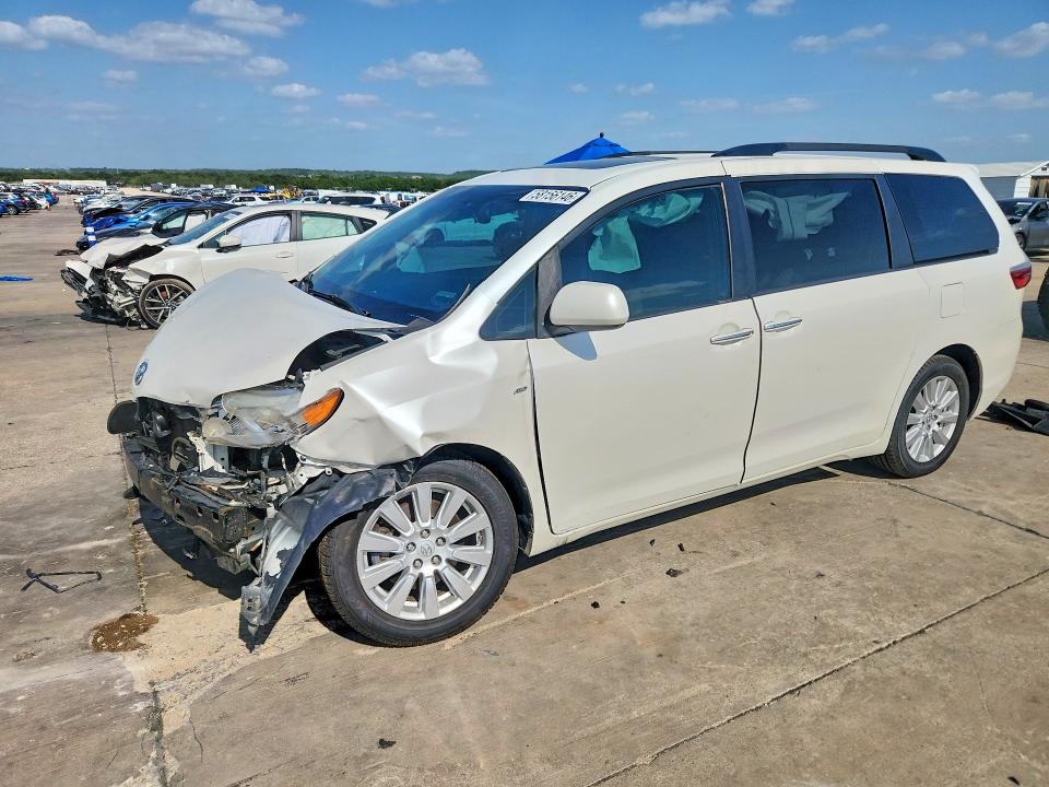 2017 TOYOTA SIENNA — VIN 5TDDZ3DC6HS160034
