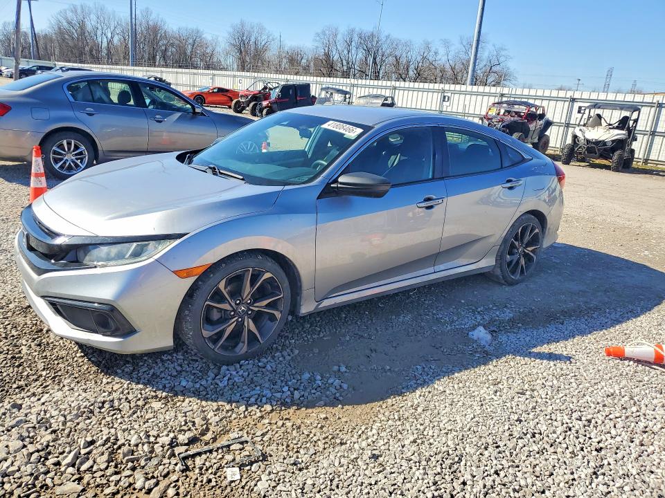 2019 HONDA CIVIC — VIN 19XFC2F8XKE010118