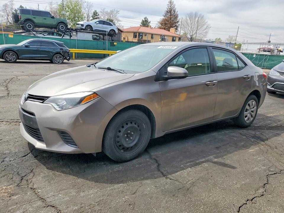 2015 TOYOTA COROLLA — VIN 2T1BURHE8FC309697