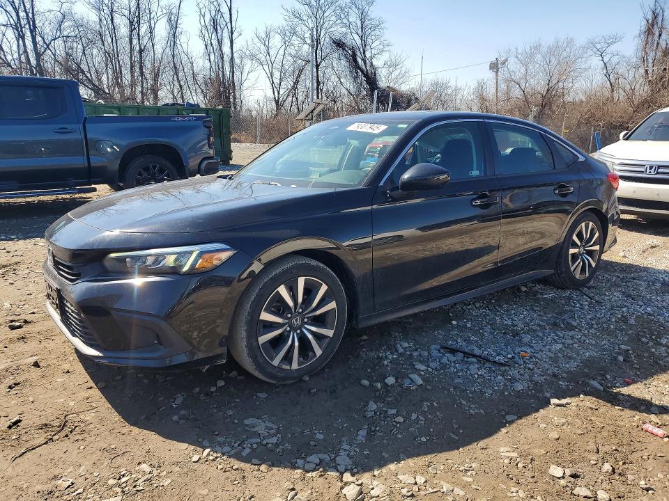 2022 HONDA CIVIC — VIN 2HGFE1F77NH314111