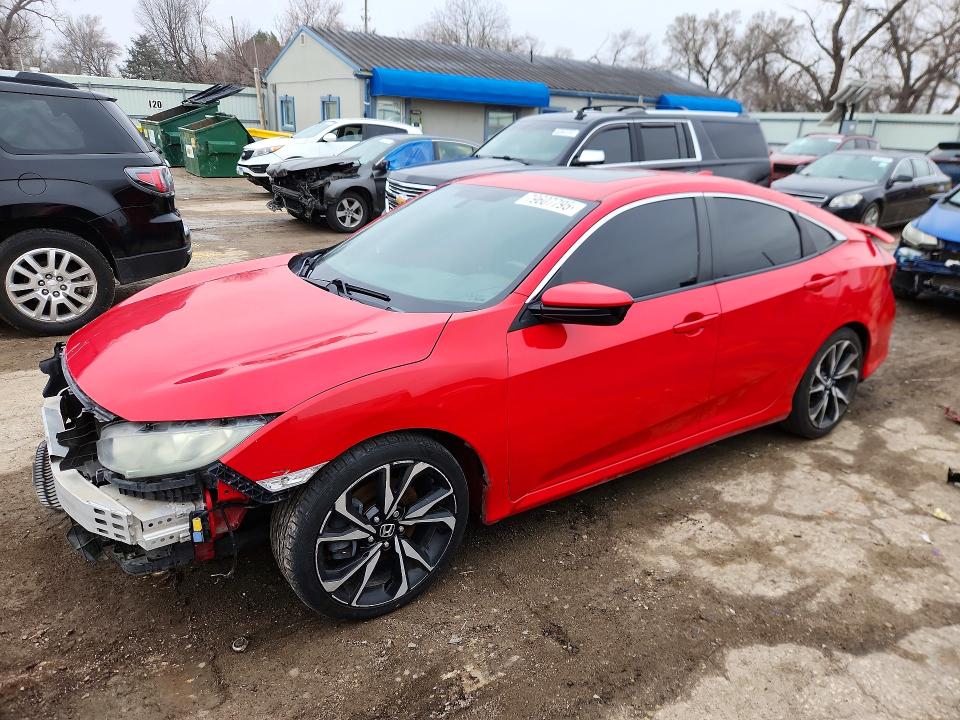 2018 HONDA CIVIC — VIN 2HGFC1E54JH700789