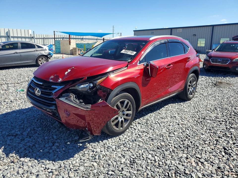 2016 LEXUS NX — VIN JTJYARBZ9G2035499