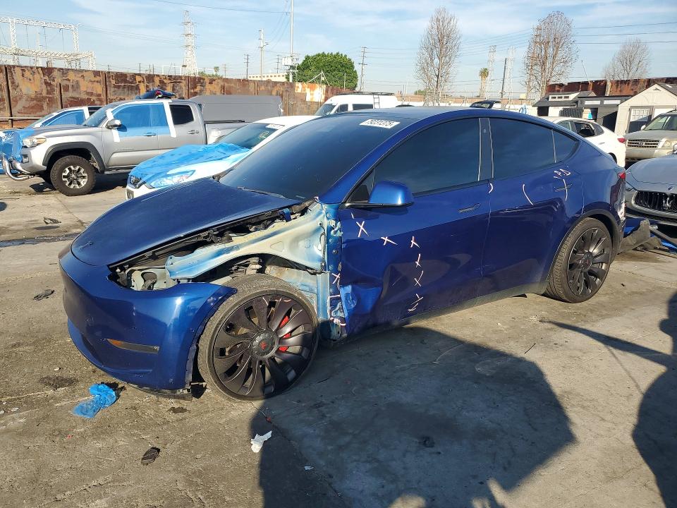 2020 TESLA MODEL Y — VIN 5YJYGDEF0LF057100