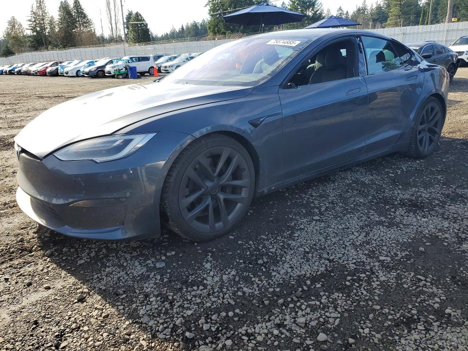 2021 TESLA MODEL S — VIN 5YJSA1E6XMF433695
