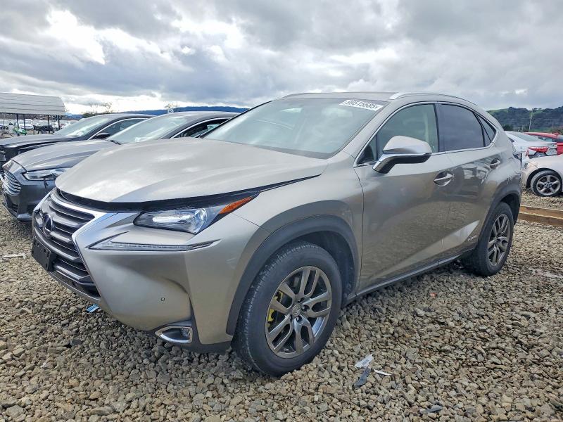 2015 LEXUS NX — VIN JTJBJRBZ0F2024587
