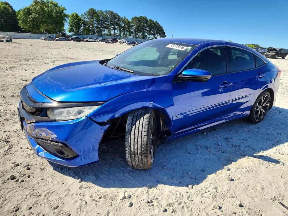 2019 HONDA CIVIC — VIN 19XFC2F80KE039725