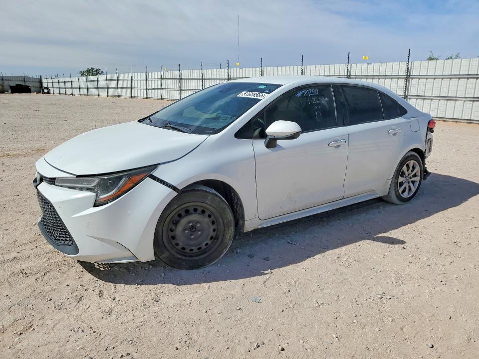 2020 TOYOTA COROLLA — VIN JTDEPRAE1LJ046161