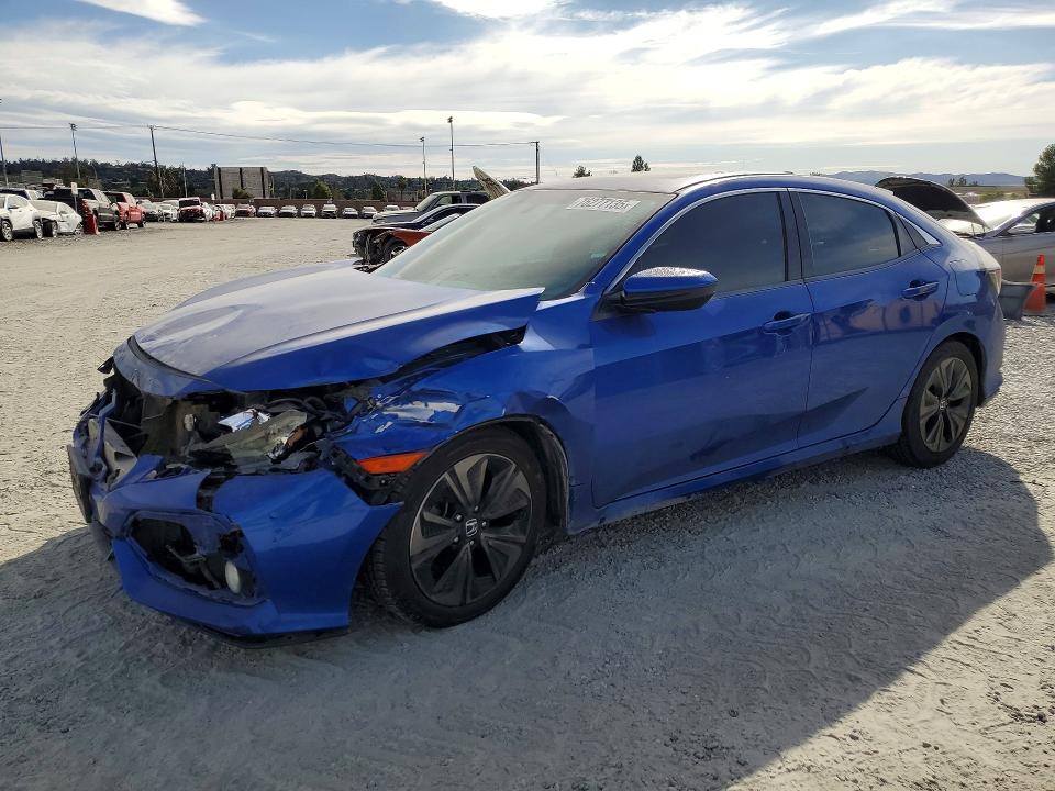 2017 HONDA CIVIC — VIN SHHFK7H75HU201581