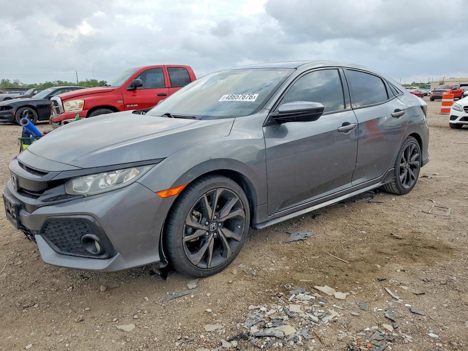 2018 HONDA CIVIC — VIN SHHFK7G48JU207386