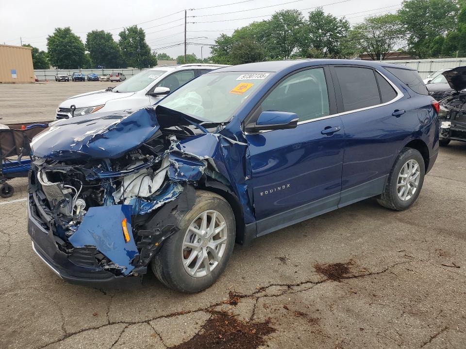 2022 CHEVROLET EQUINOX — VIN 3GNAXUEV5NL155771