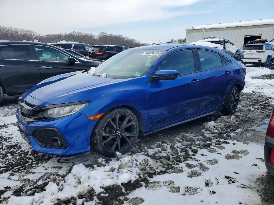 2018 HONDA CIVIC — VIN SHHFK7H49JU426095