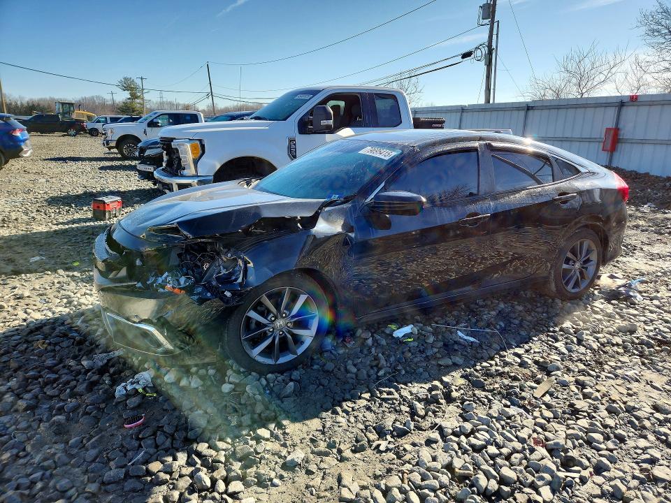 2019 HONDA CIVIC — VIN 19XFC1F30KE204249