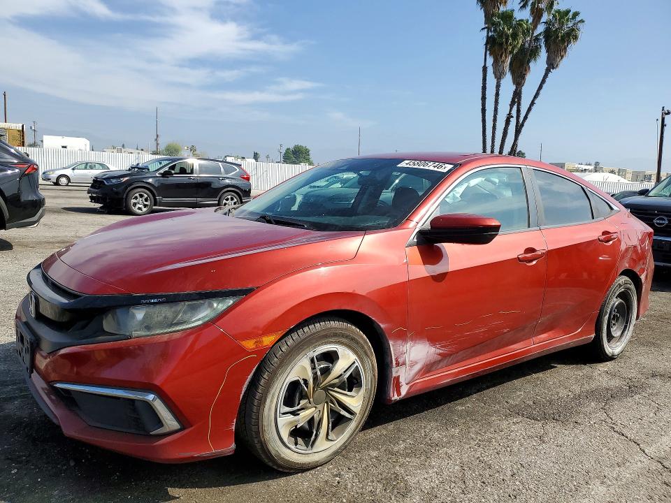 2019 HONDA CIVIC — VIN 2HGFC2F63KH527619