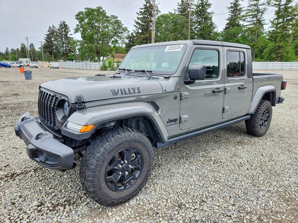 2023 JEEP GLADIATOR — VIN 1C6HJTAG7PL504686
