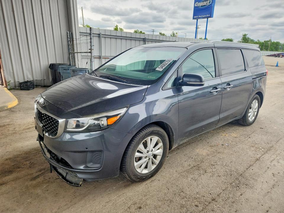 2017 KIA SEDONA — VIN KNDMB5C19H6234367
