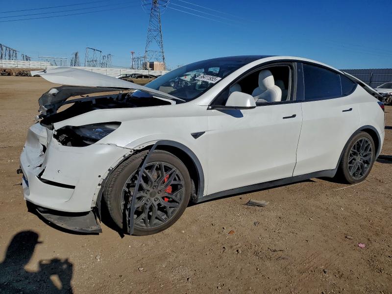 2021 TESLA MODEL Y — VIN 5YJYGDEF6MF215893