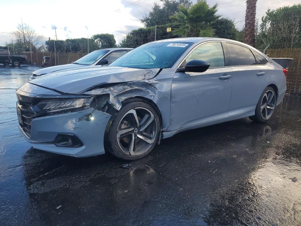 2021 HONDA ACCORD — VIN 1HGCV1F38MA059529
