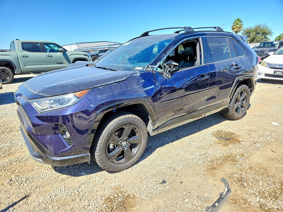 2020 TOYOTA RAV4 HYBRID — VIN 2T3EWRFV0LW097387