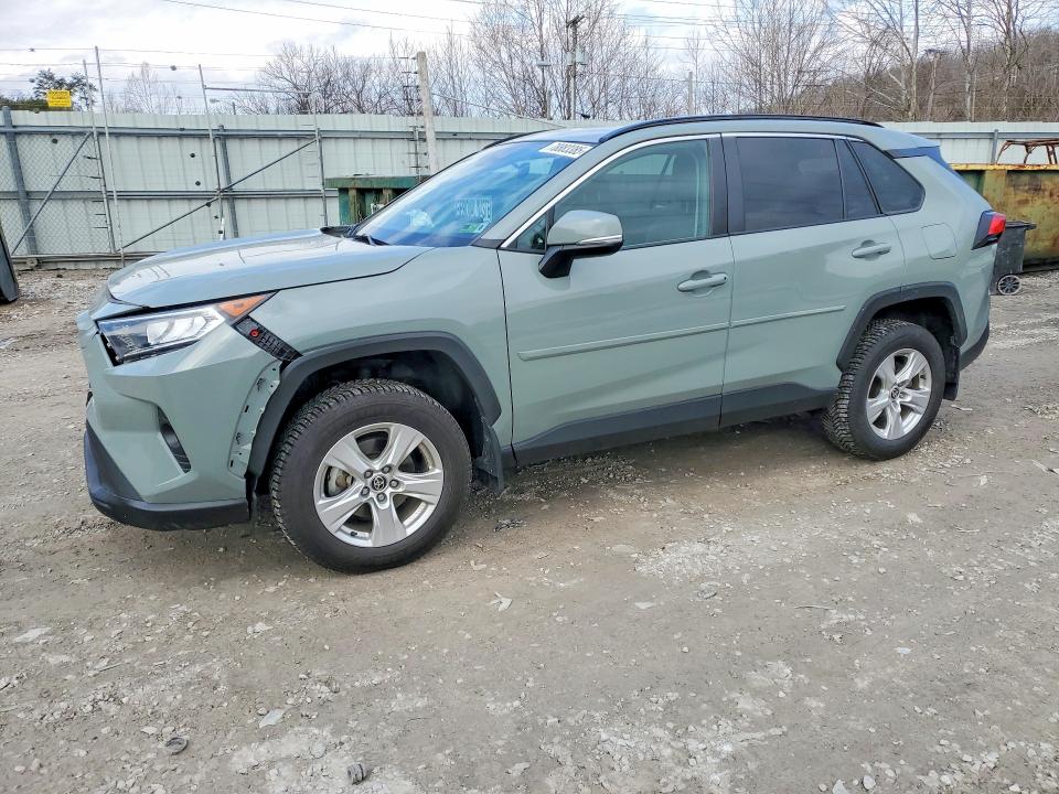 2021 TOYOTA RAV4 — VIN 2T3P1RFV4MW180457