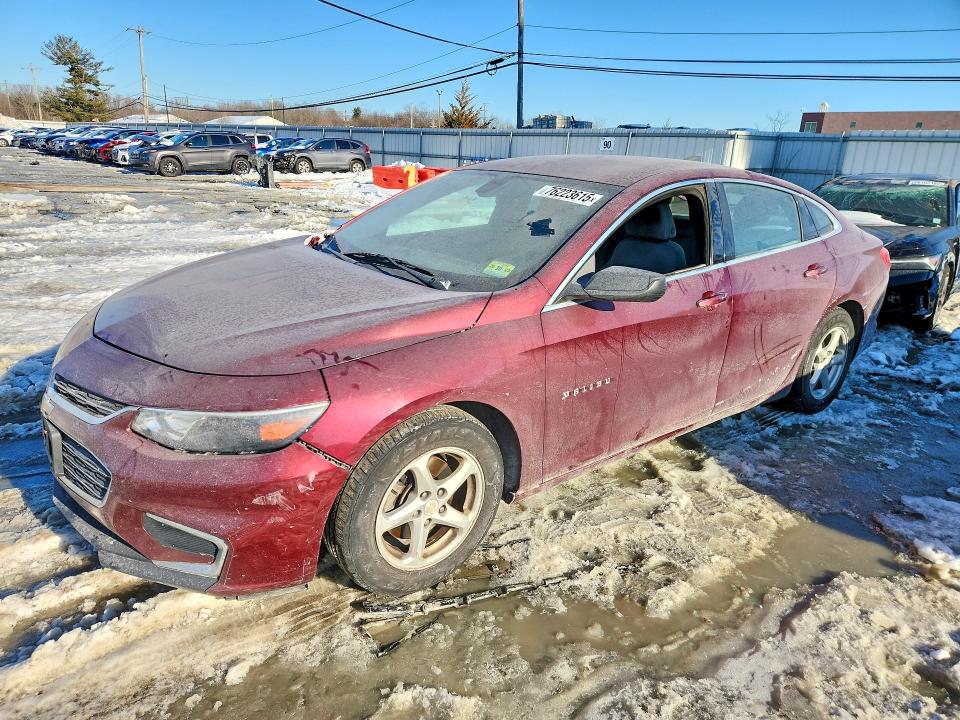 2016 CHEVROLET MALIBU LS — VIN 1G1ZB5ST8GF211971