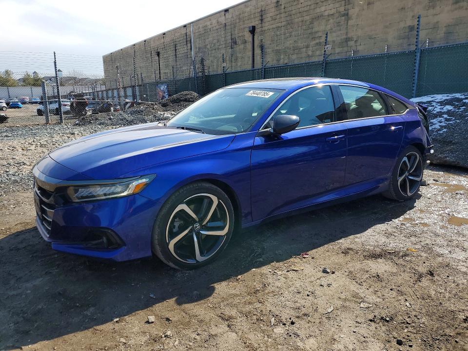 2022 HONDA ACCORD — VIN 1HGCV2F30NA019159
