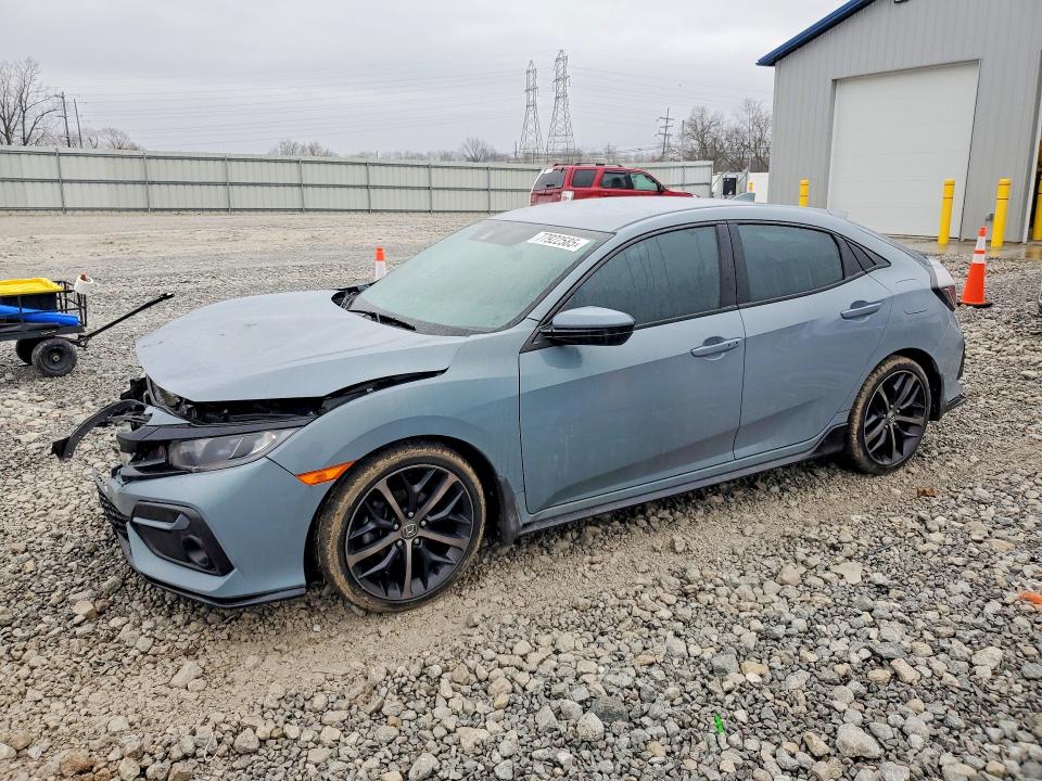 2021 HONDA CIVIC — VIN SHHFK7H48MU214132