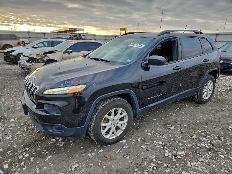 2016 JEEP CHEROKEE S — VIN 1C4PJMAB7GW214137